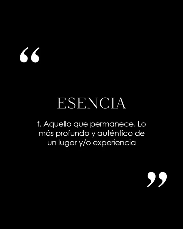 𝐄𝐬𝐞𝐧𝐜𝐢𝐚:
f. Aquello que permanece. Lo más profundo y auténtico de un lugar o experiencia.
.
.
𝐄𝐬𝐬𝐞𝐧𝐜𝐞:
f. That which remains. The deepest and most authentic aspect of a place and/or experience.

➡ De lunes a domingo:
13:30 - 15:30 y 19:30 - 22:30 horas
📆 Reservas: Botón en BIO
📞 951 00 10 20
📌​ Hotel Vincci Selección Posada Del Patio Málaga 5* (C. Pasillo de Sta. Isabel, 7, 29005 Málaga)
➡ restauranteentremuros.com

#malaga #restaurantesenmalaga #ociomalaga #restaurantesvincci #vinccihoteles